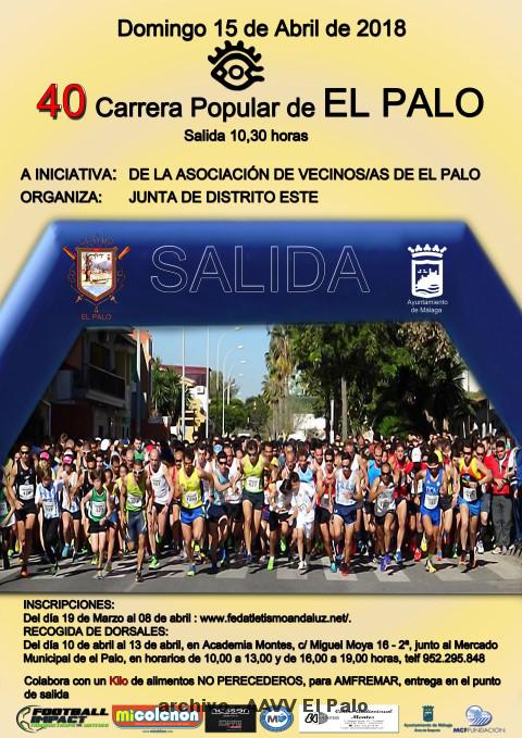 Lee más sobre el artículo 40 Carrera Popular El Palo 15 de abril