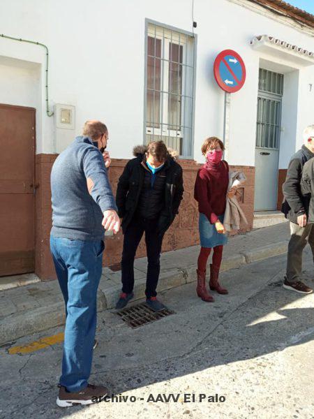 Lee más sobre el artículo Visita a calle Olivo, del Jefe del Distrito, miembros de la Asociación y vecinos de la zona