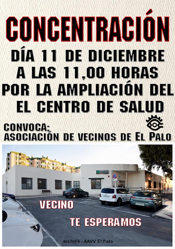 Lee más sobre el artículo LA ASOCIACIÓN DE VECINOS-AS, CONVOCA A TODA LA VECINDAD DE LA BARRIADA, EN LA PUERTA DEL CENTRO DE SALUD EL DÍA 11 A LAS 11 HORAS