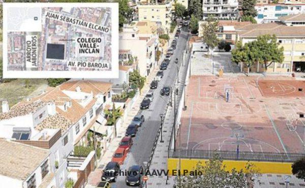 Lee más sobre el artículo Las obras del ‘parking’ bajo el colegio de El Palo, pospuestas hasta el verano de 2021